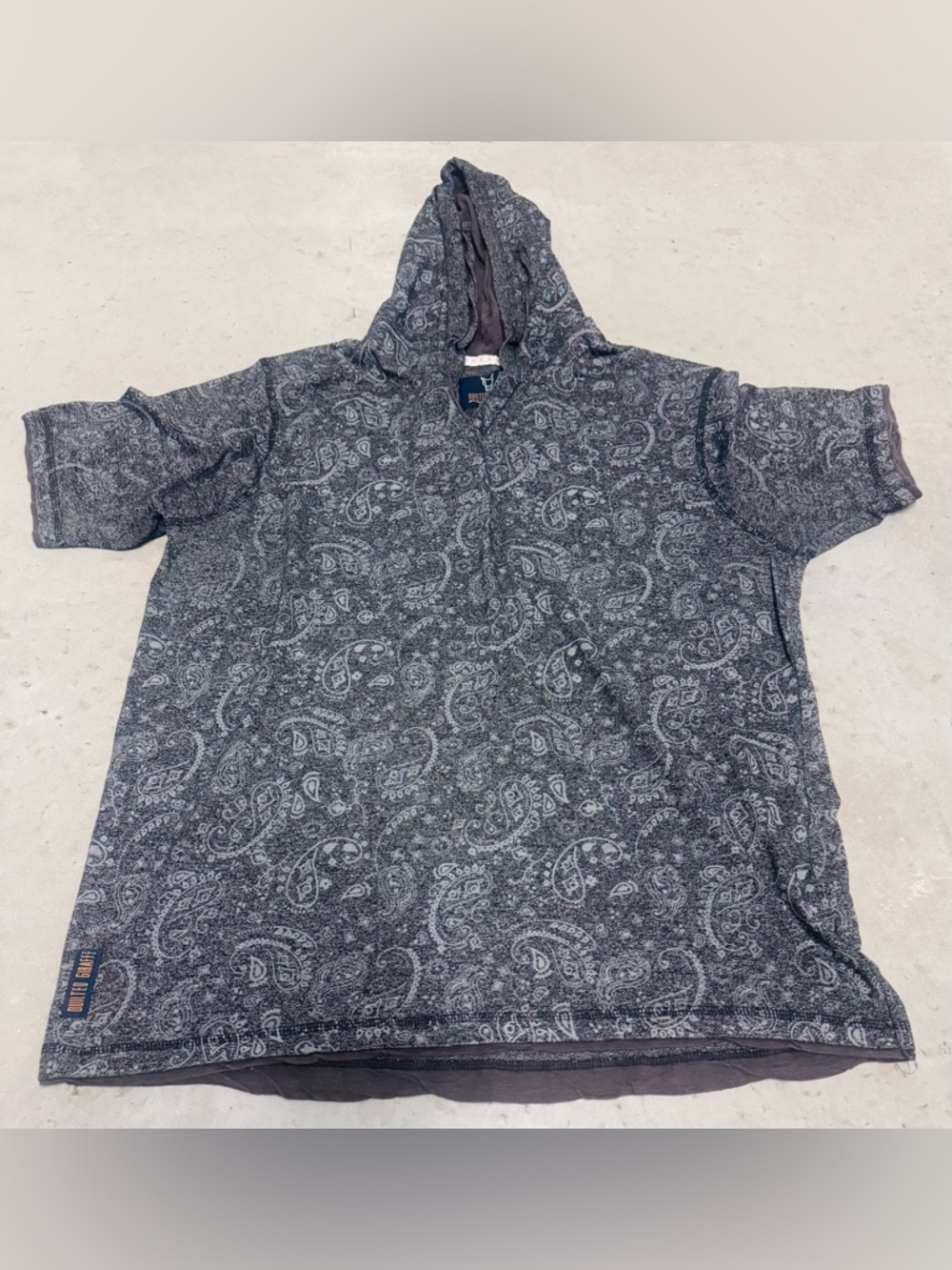 ✨ Quilted Giraffe Paisley Short Sleeve Hoodie XXL ✨